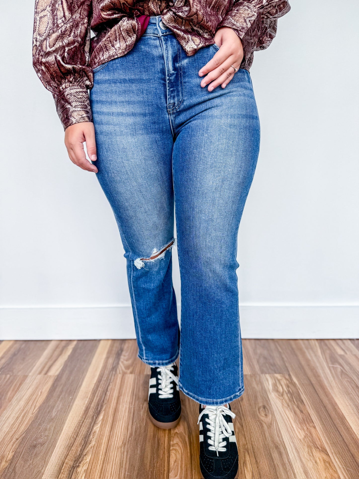 Layla Risen Crop Jeans