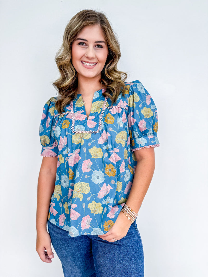 Blue Sage Blouse
