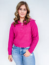 Cloudsoft Half Zip Two Colors!