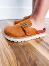 Mia Chestnut Clog