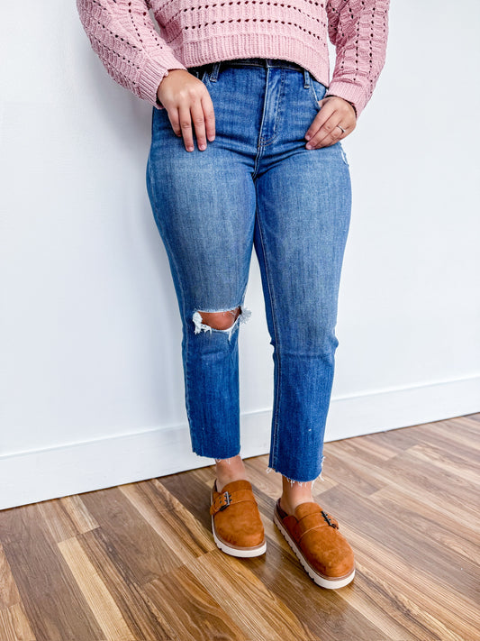 Lovervet High Rise Kick Flare Jeans