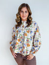 Vintage Bloom Blouse