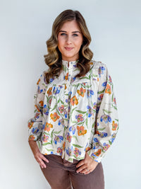Vintage Bloom Blouse