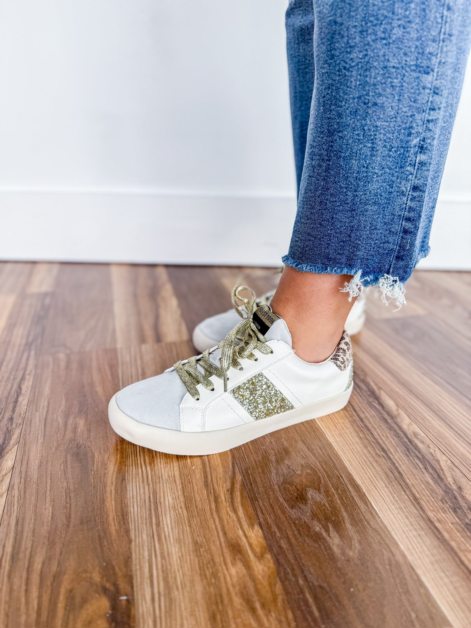 Yellow Box White Sneaker