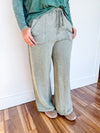 Sage Stone Wide Leg Pants