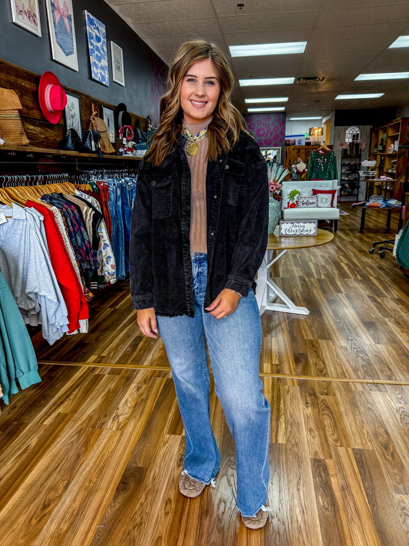 Edge & Ease Corduroy Jacket