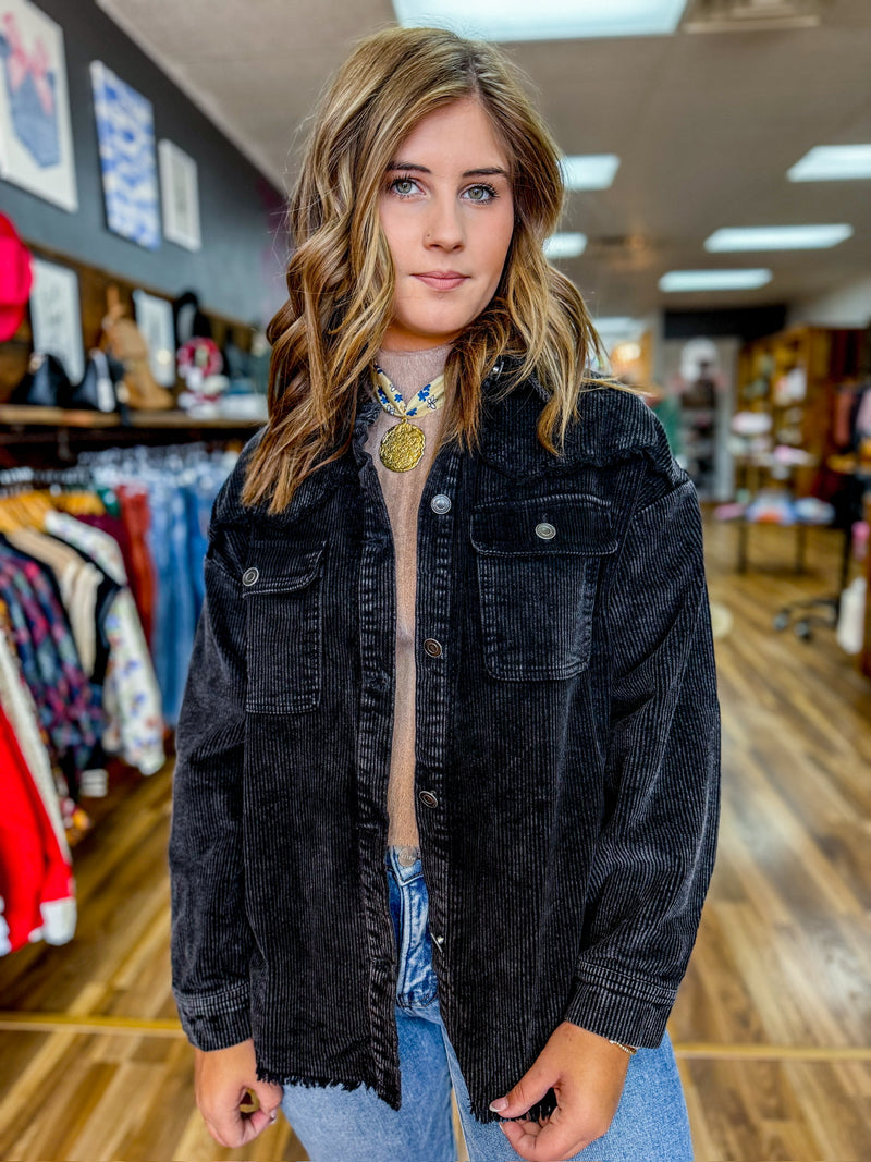 Edge & Ease Corduroy Jacket