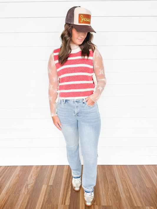 Jesus Faux Leather Patch DTF Printed Duck Camo and Tan Trucker Hat