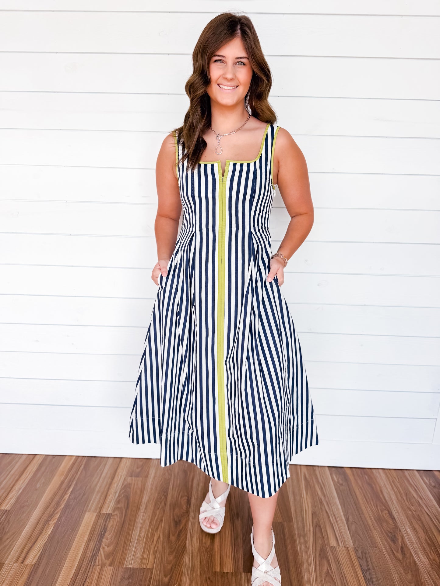 Harbor Breeze Striped Dress