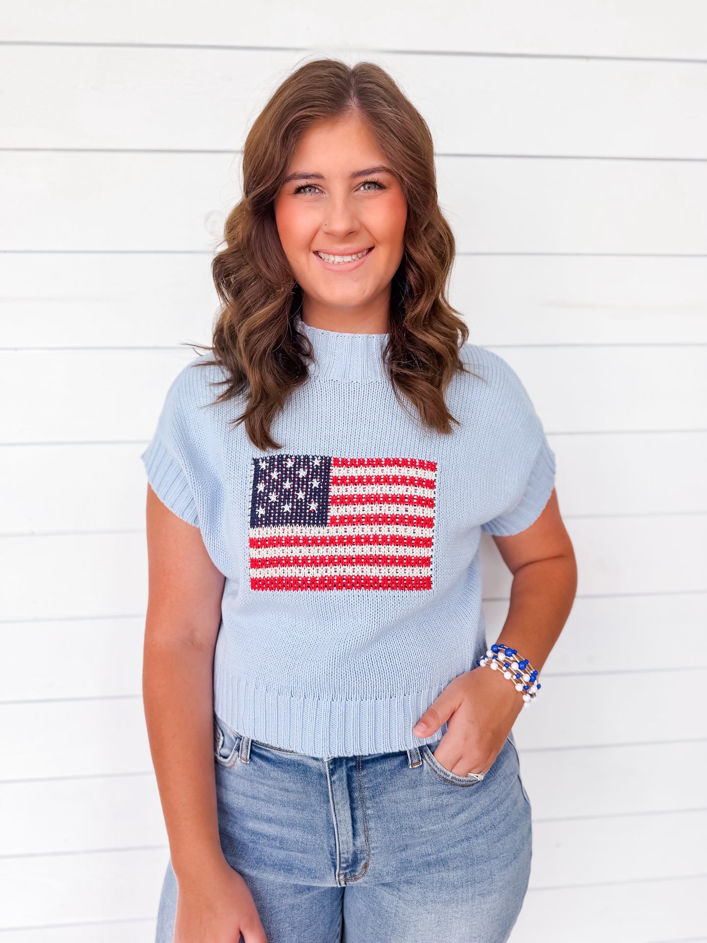 The Americana Babe Knit