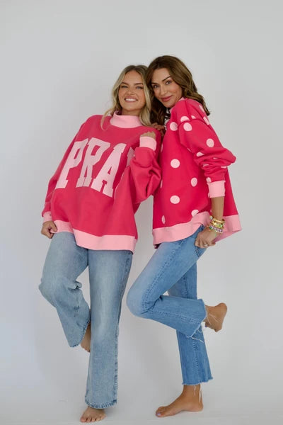 Just Pray Reversible Sweatshirt