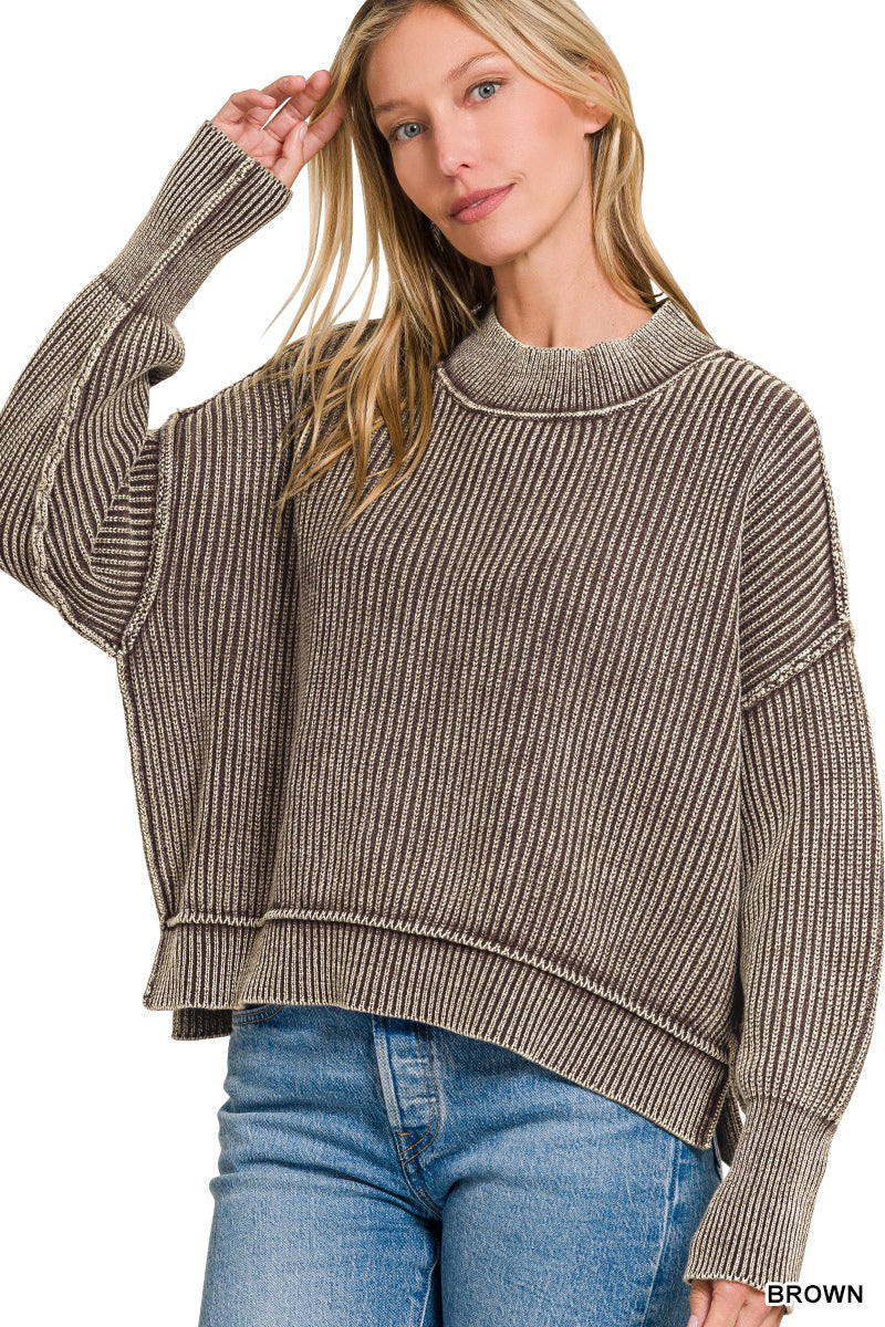 Cozy Comfort Cropped Sweater Many Colors!