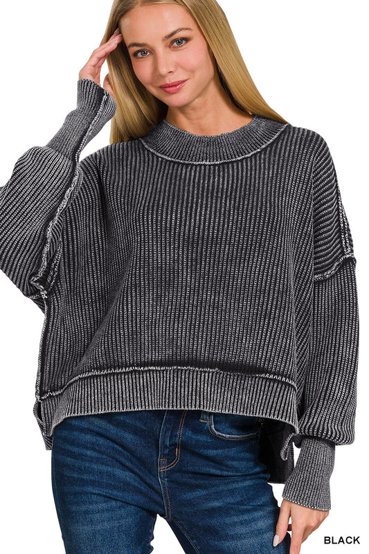 Cozy Comfort Cropped Sweater Many Colors!