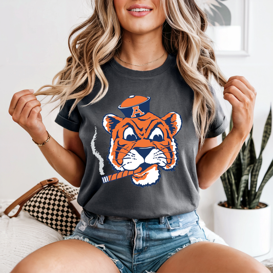 Game Day Tiger Comfort Color Tee (Graphite)
