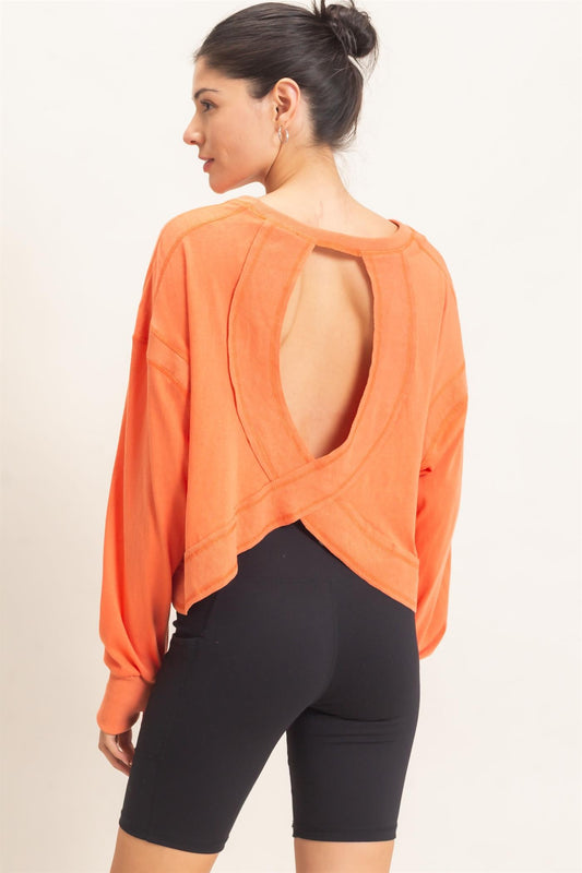 🍊 Back to Basics Cutout Top ⭐