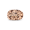Round Flat Hair Clip | Small | Blonde Tortoise
