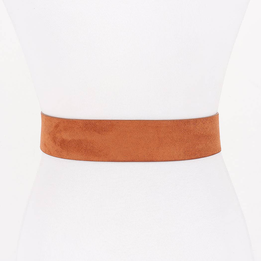 Unique Twisted Buckle Belt: BK