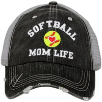 Various Softball Mom Hats
