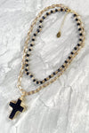 Eve Black Short Necklace
