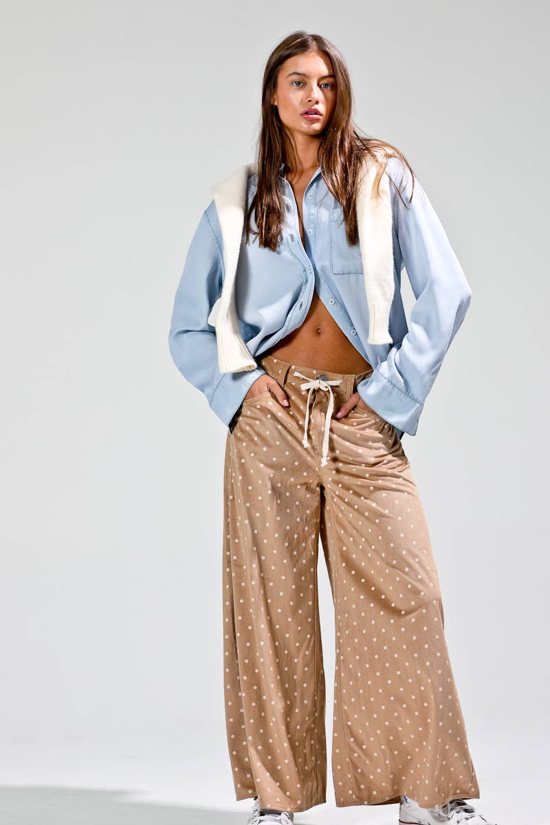 Sweet Spot Polka Dot Pants