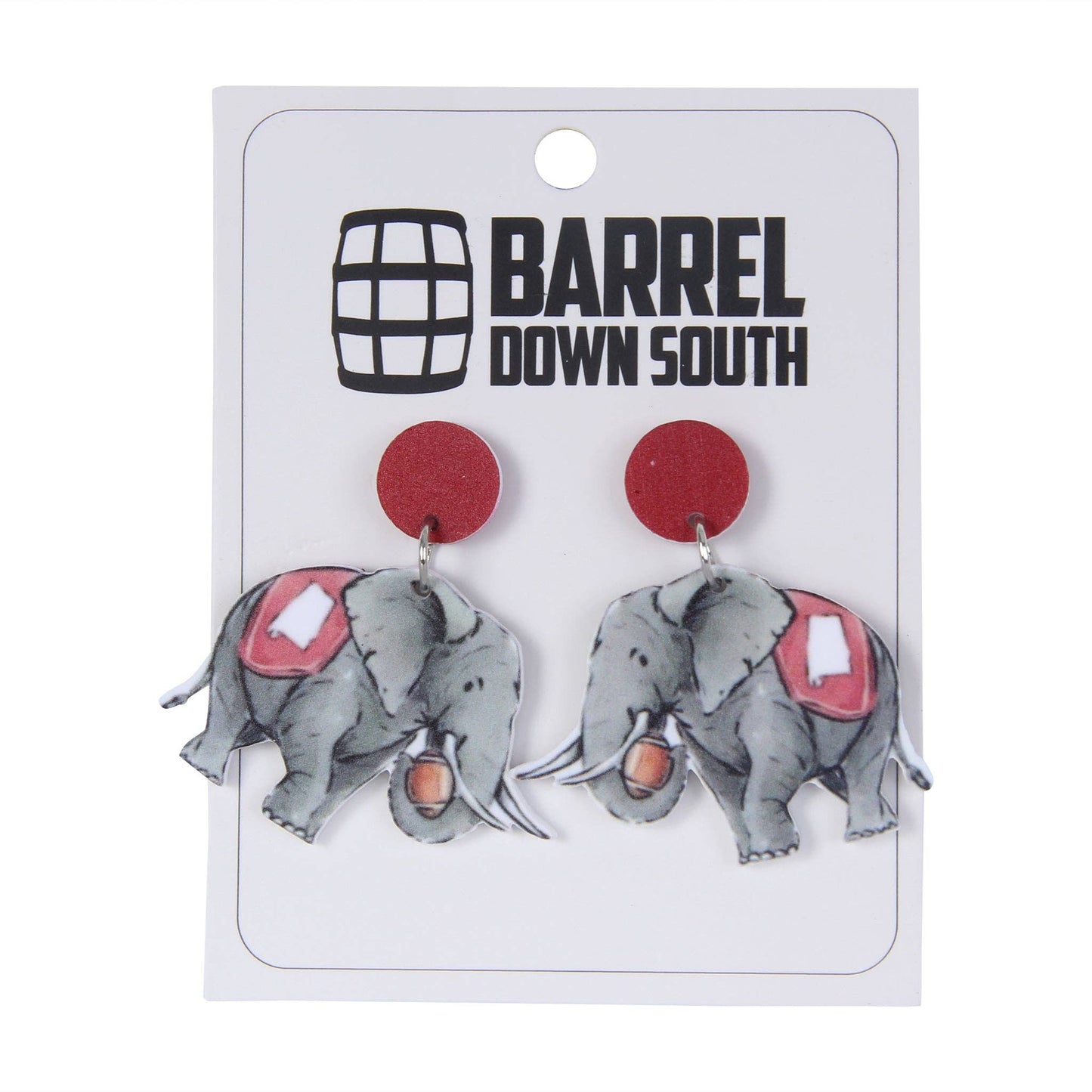 Elephant Acrylic Earrings