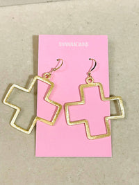 Cross Earrings 
