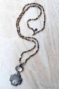 McCall Necklace in Gray