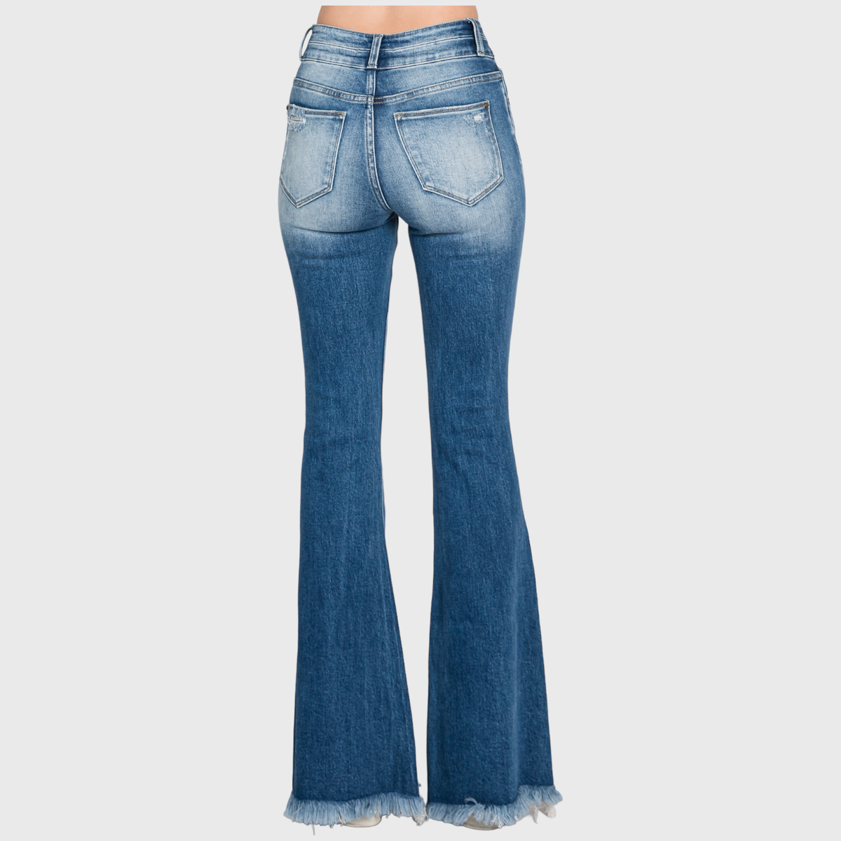 Petra High Rise Super Flare Denim