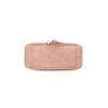 Distressed Vegan Leather Flapover Crossbody Bag with Tassel
