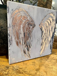 Angel Wings Canvas: 8x8