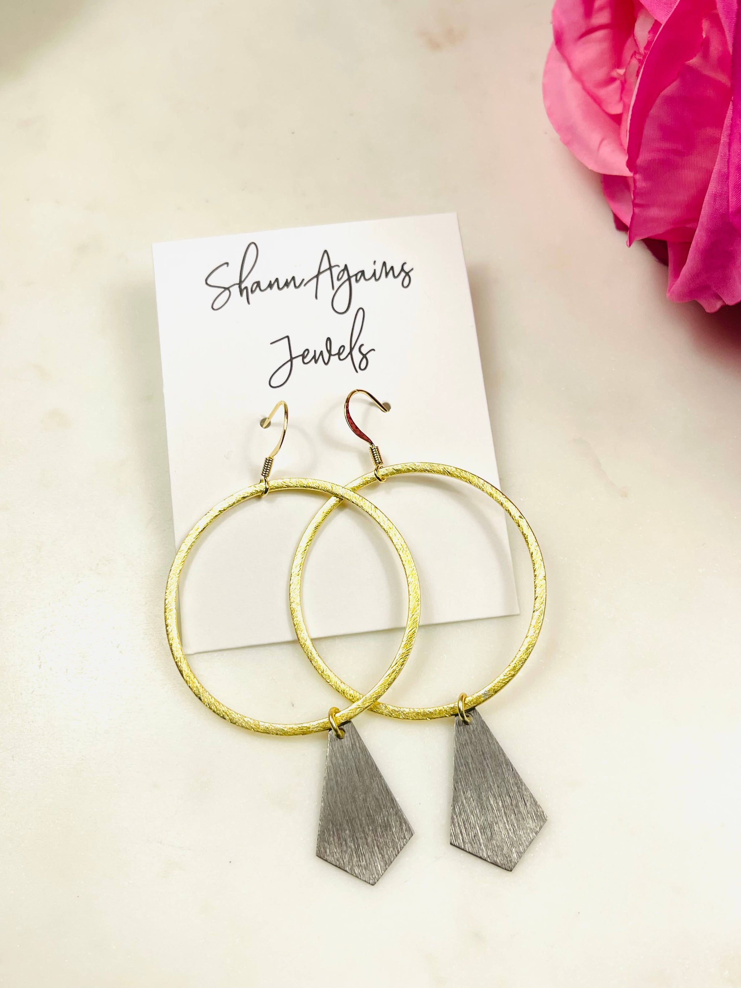 Mixed Metal Earrings