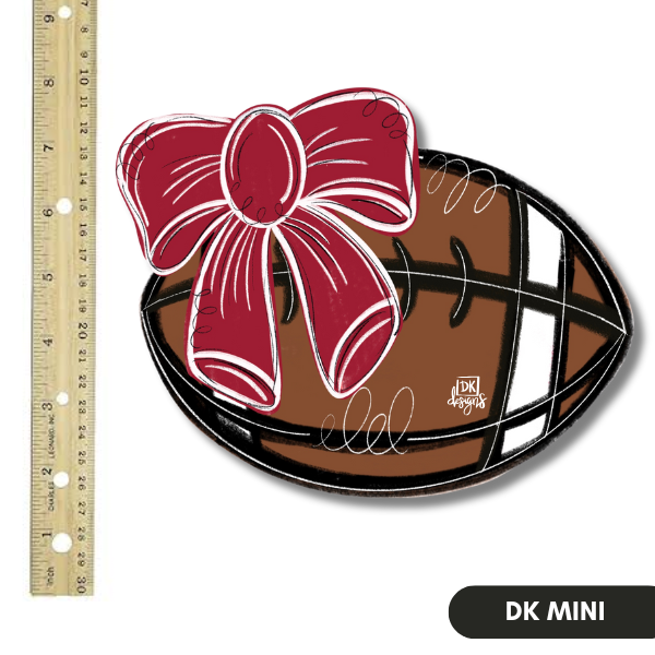 Bow Crimson and White