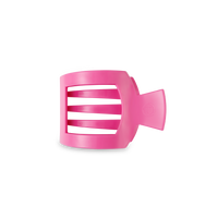 Square Flat Hair Clip | Small | Paradise Pink