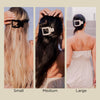 Square Flat Hair Clip | Small | Tortoise