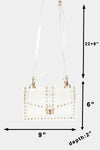 Clear Rhinestone Bag
