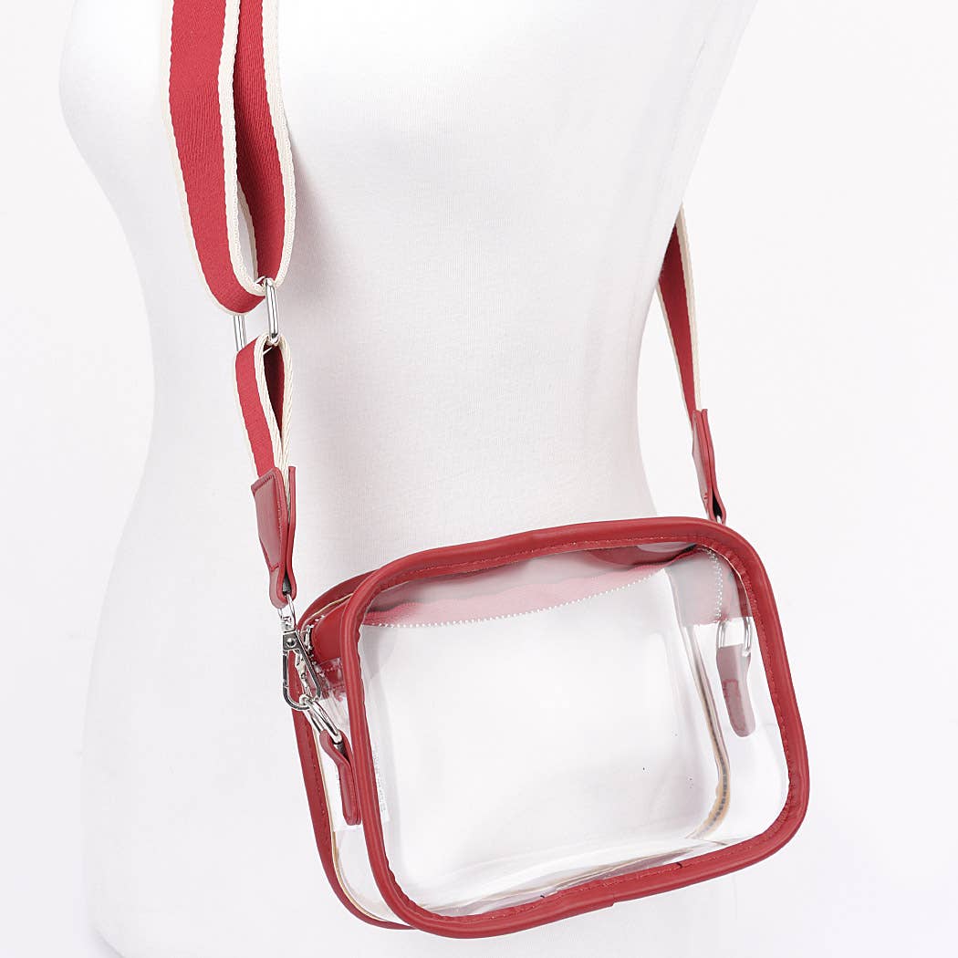 Transparent Camera Bag w/ Wide Strap