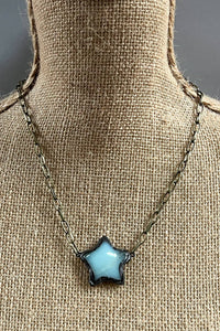 Aster Necklace Amazonite