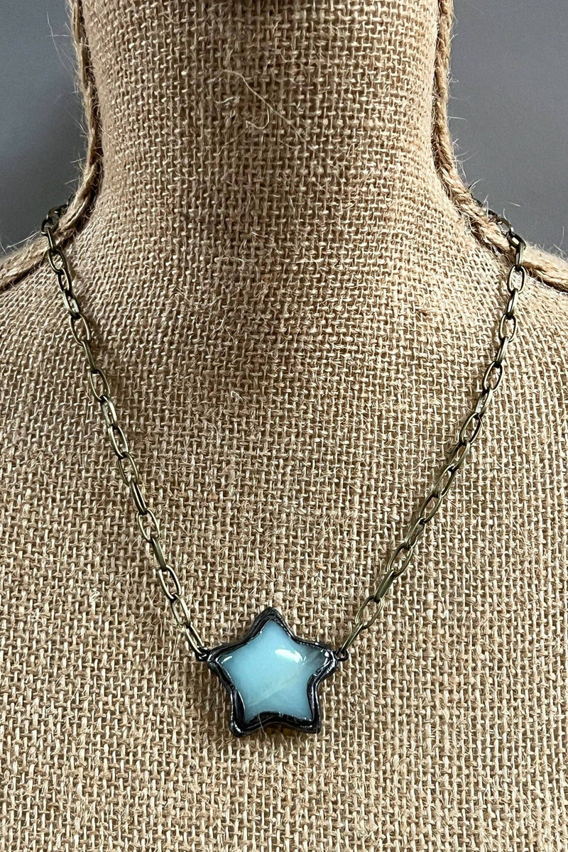 Aster Necklace Amazonite