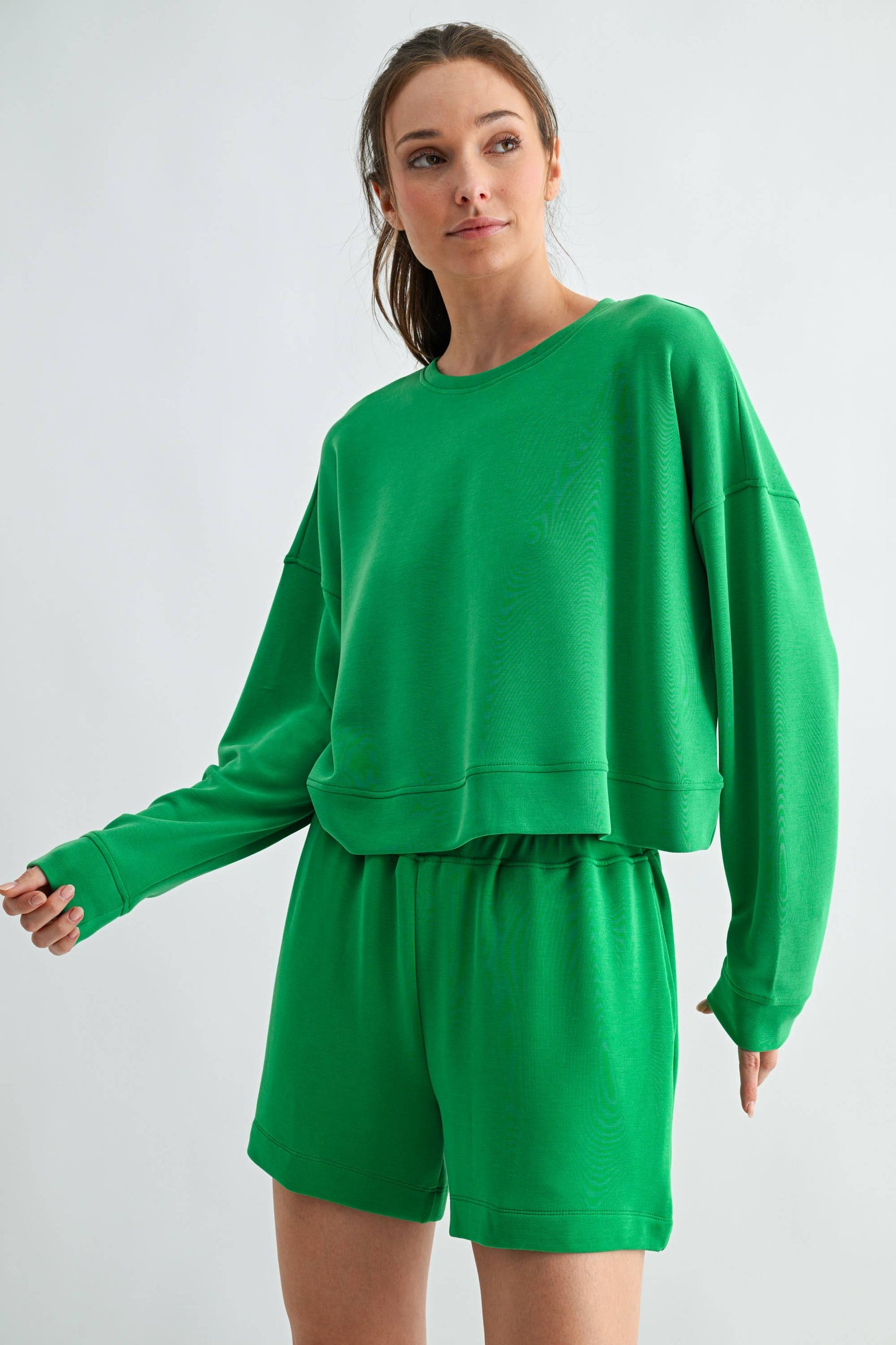 Laguna Dropped Shoulder Sweatshirt