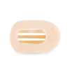 Round Flat Hair Clip | Medium | Almond Beige