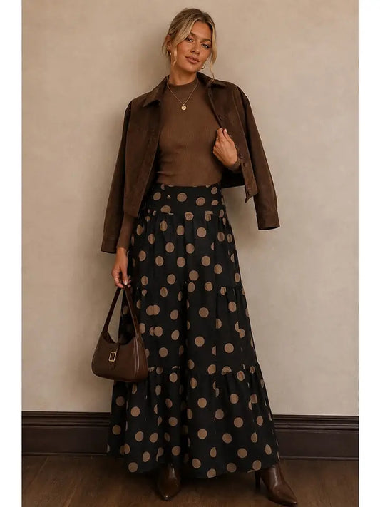 Chic in Dots Pants Two Colors!