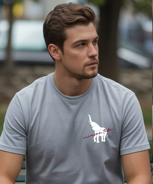 Elephant Graphic Tee | Comfort Colors® | Granite : Gray