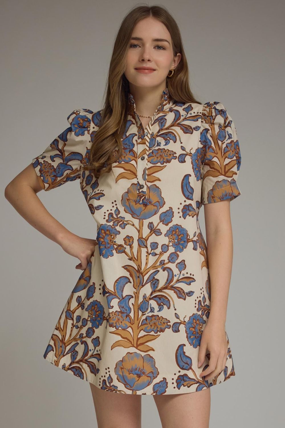 Ecru in Bloom Dress 🌸