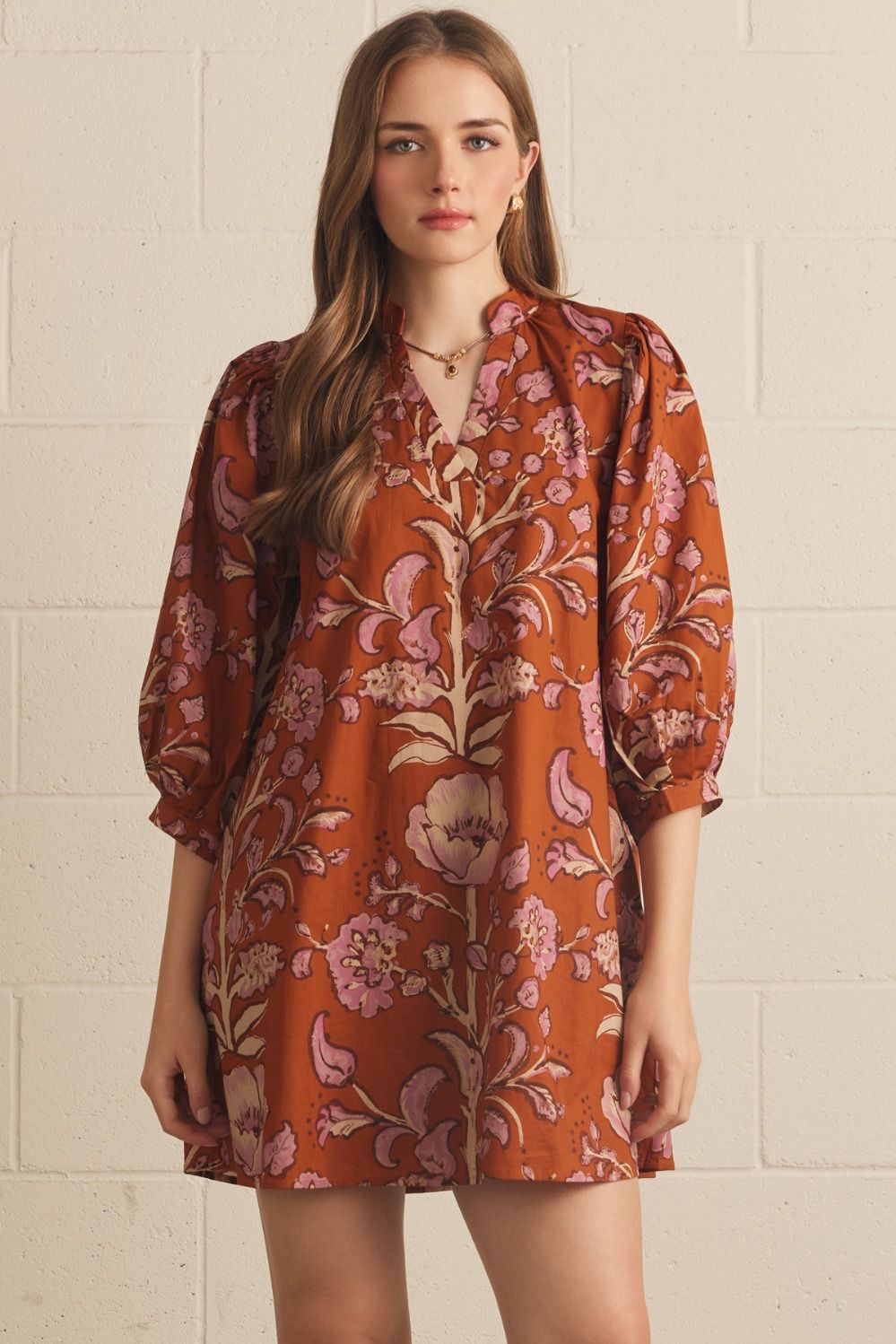 Cinnamon Bloom Dress