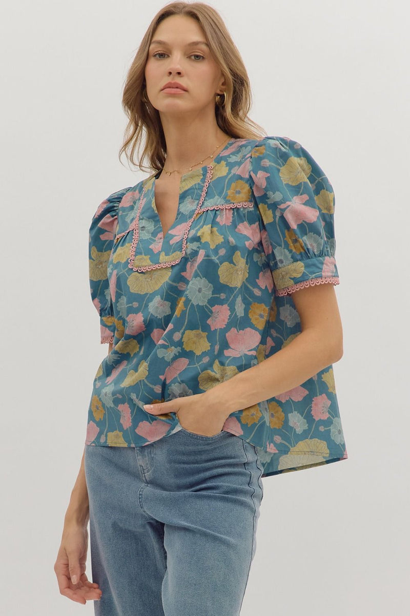 Blue Sage Blouse