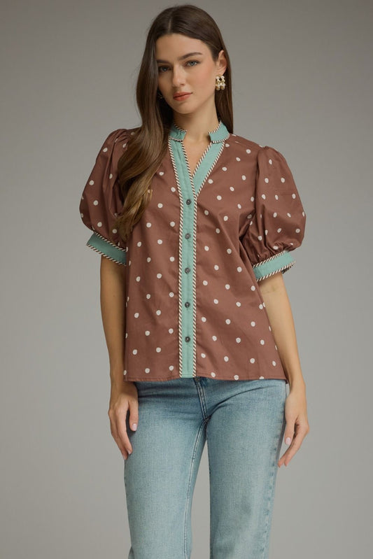 Coffee & Cream Top