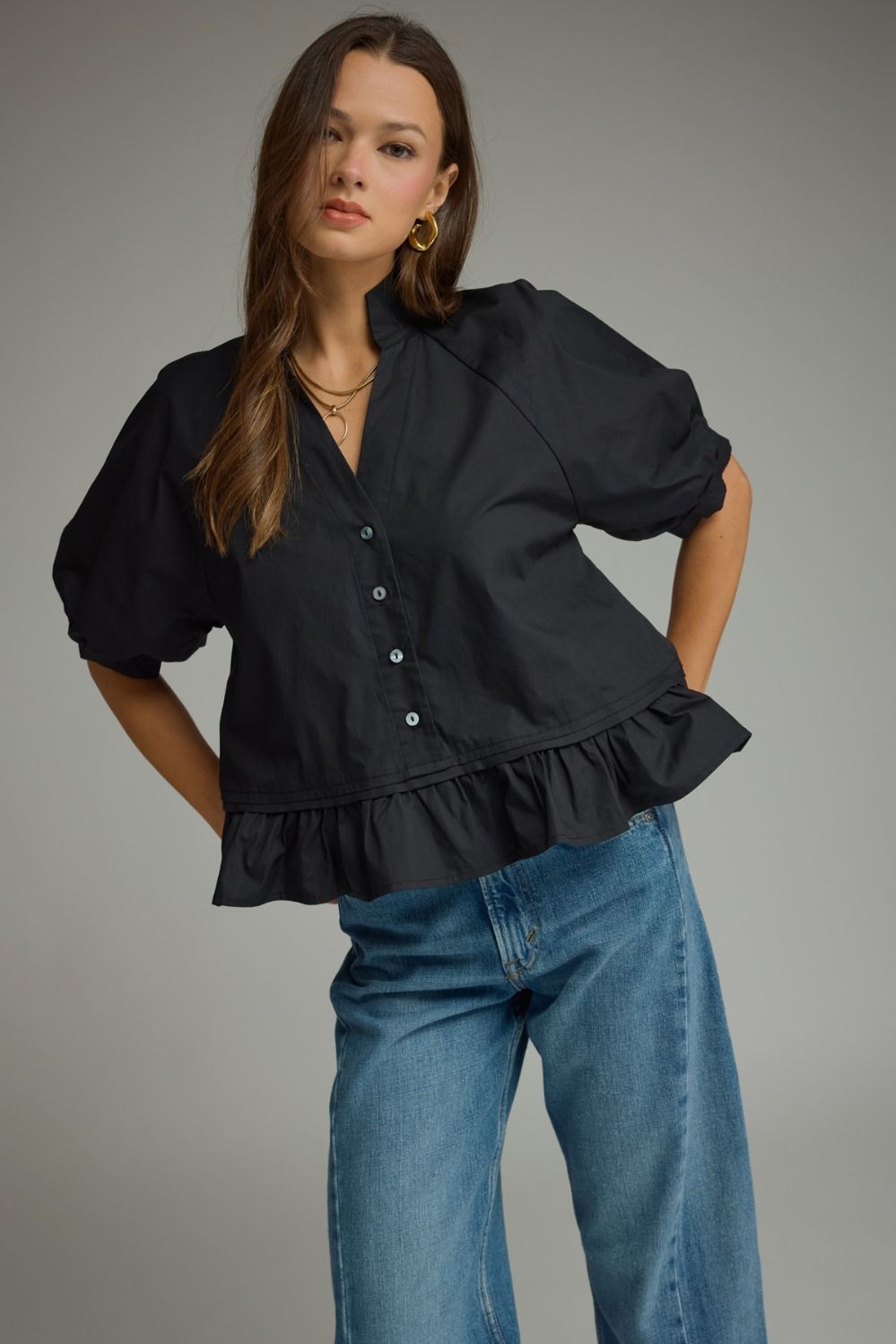 Ruffle & Ready Top ✨ Two Colors!