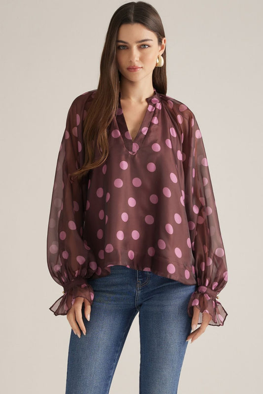 Polka Dot Crush Top Two Colors!