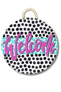 Zoey "Welcome" Large Hanger