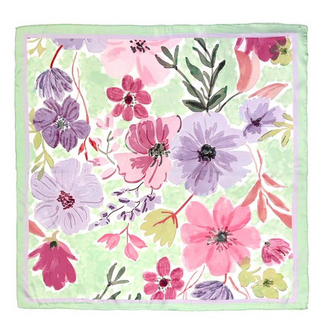 Floral Pattern Bandana: BG